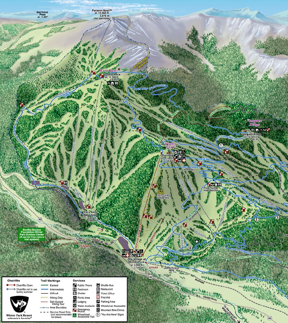 trestle bike park trail map