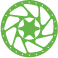 mountain bike disc brake icon